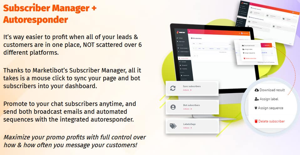 Marketibot Subscriber Manager