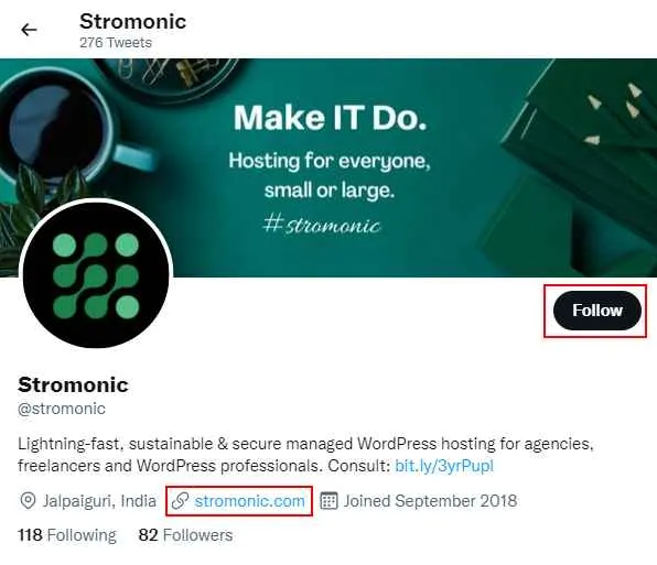 Stromonic Twitter Group