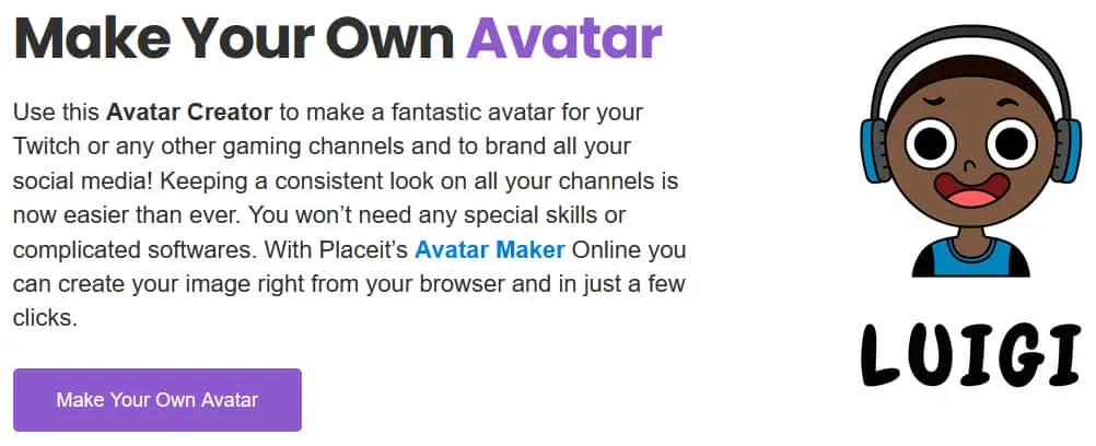 Design Your Avatars with Placeit