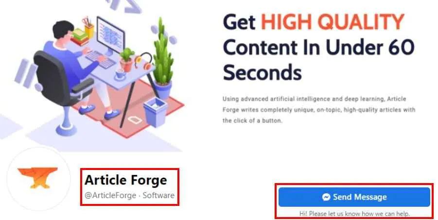 Article Forge Facebook Group