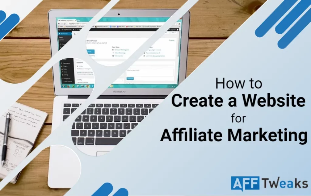 Create a website for Affiliate Marketing