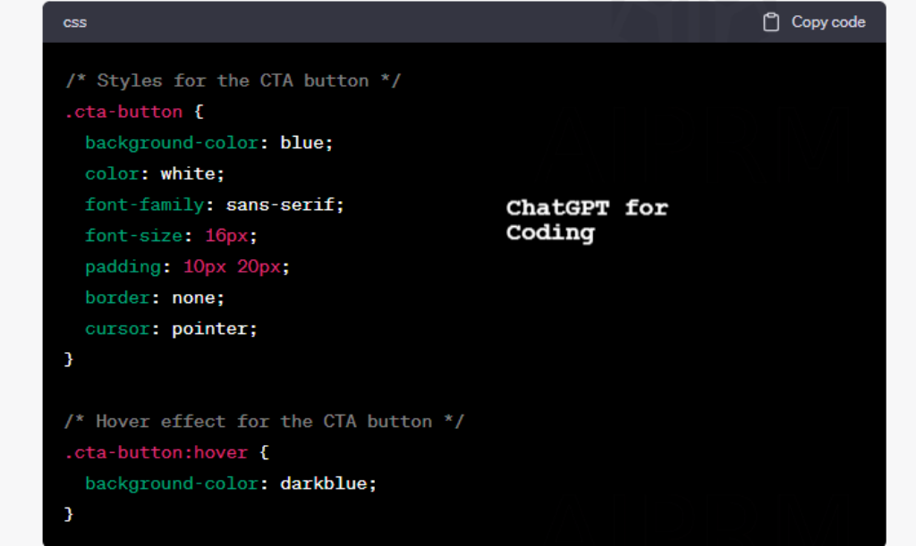 Using ChatGPT for Coding