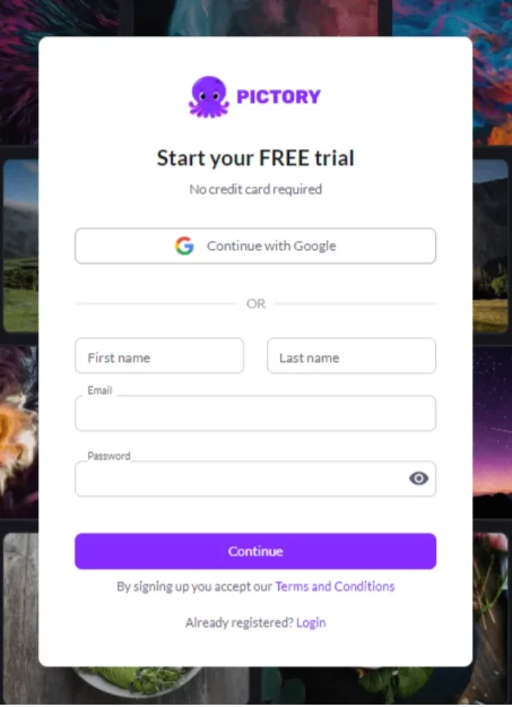 Start your Pictory Free Trial