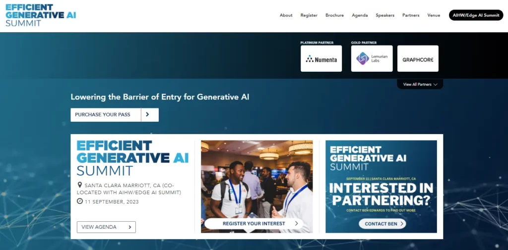 Efficient Generative AI Summit 2023