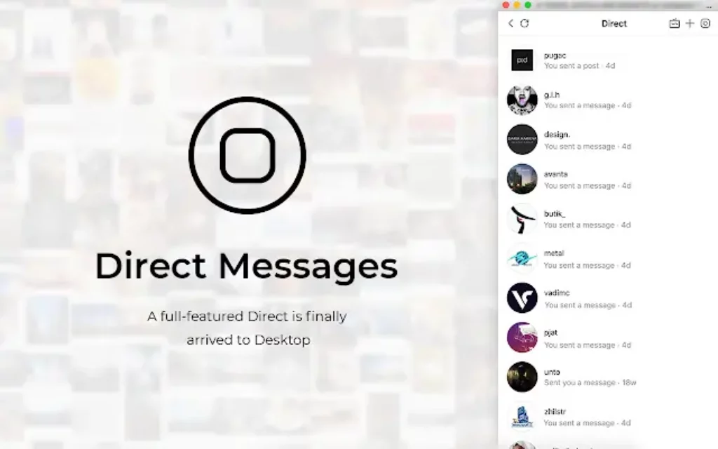 APP for IG DM Feature by Linked Radar