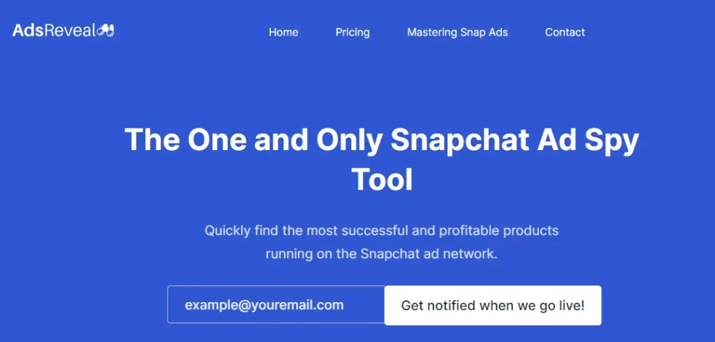 AdsReveal among best Snapchat Ads Spy Tools